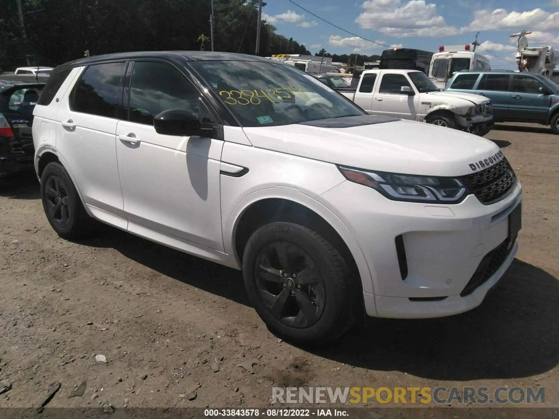 1 Photograph of a damaged car SALCT2FX8NH912011 LAND ROVER DISCOVERY SPORT 2022