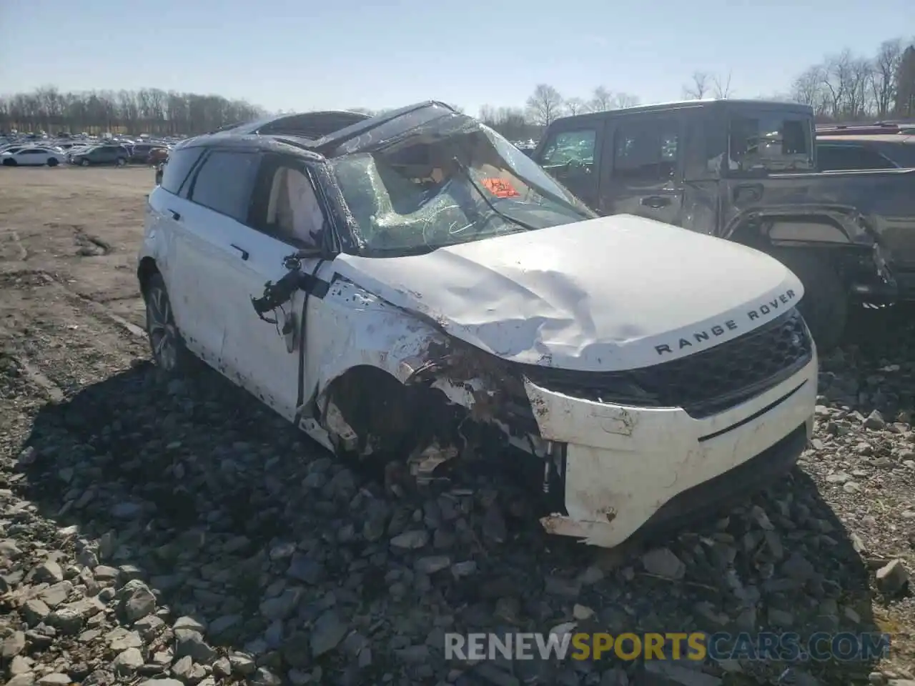 1 Photograph of a damaged car SALZP2FX1NH162921 LAND ROVER EVOQUE 2022