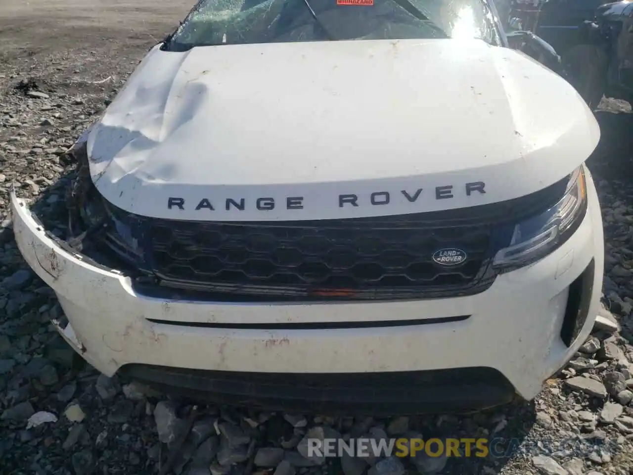 7 Photograph of a damaged car SALZP2FX1NH162921 LAND ROVER EVOQUE 2022