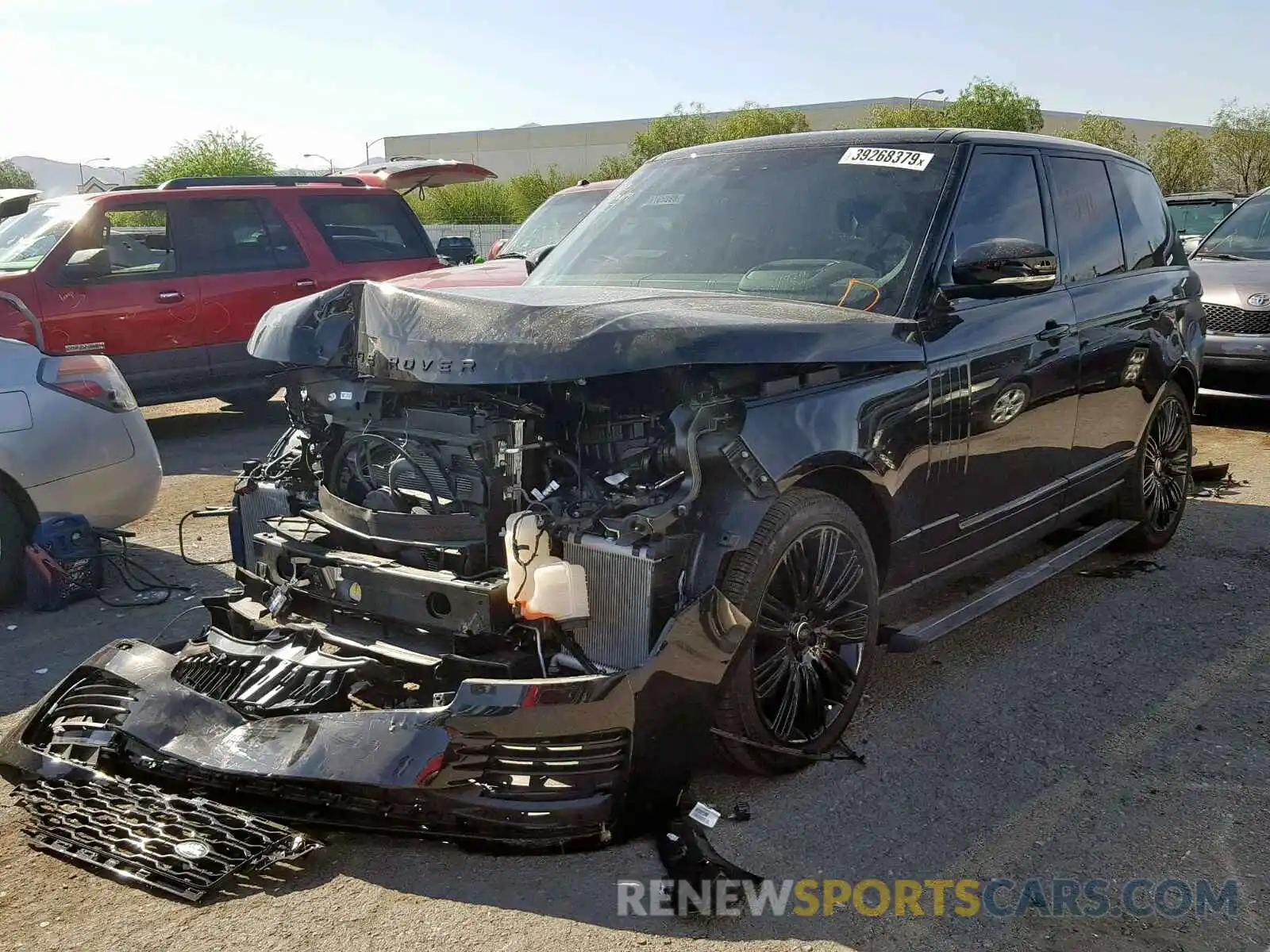 2 Photograph of a damaged car SALGS2RE0KA541087 LAND ROVER RANGE ROVE 2019