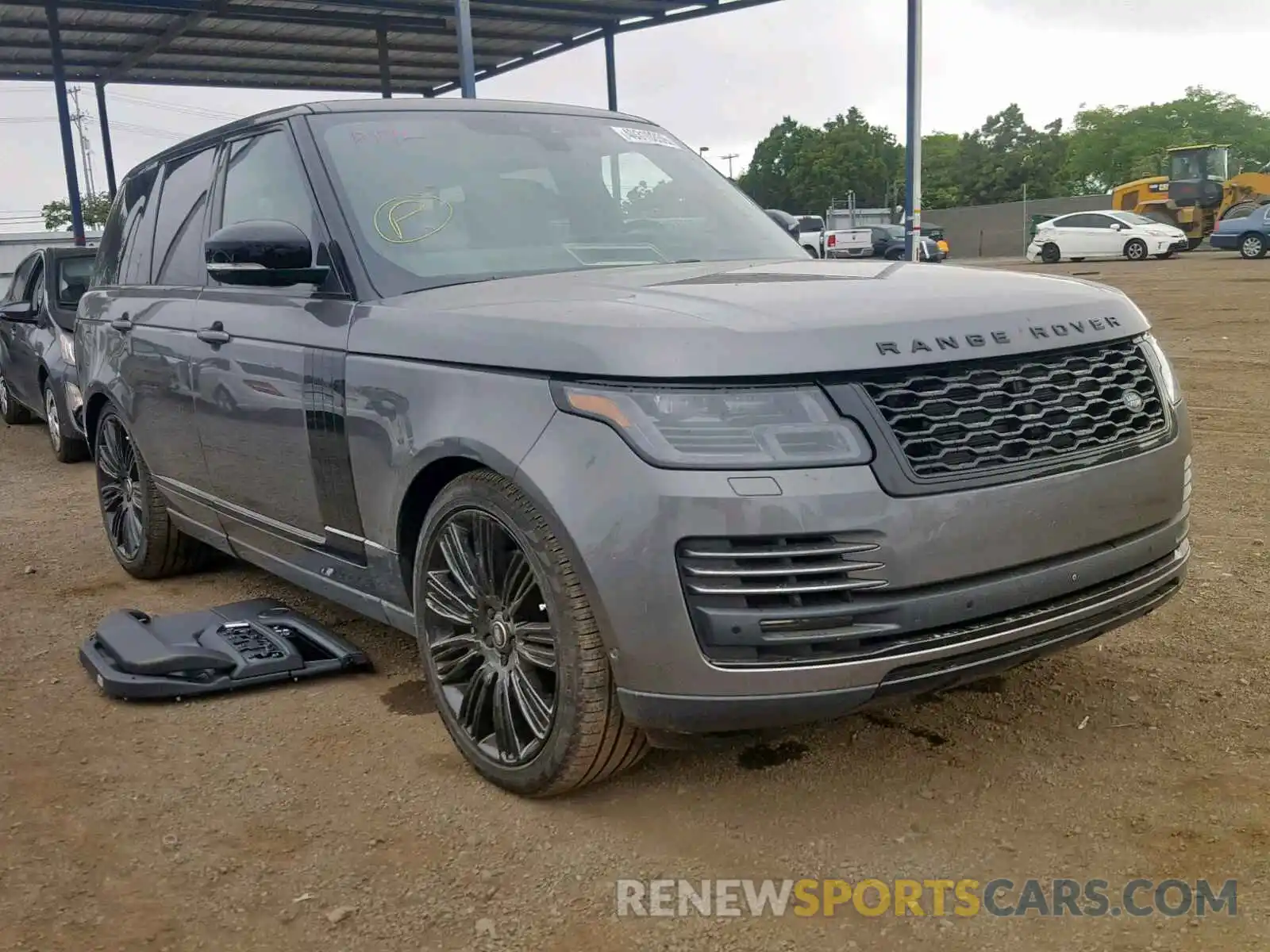 1 Фотография поврежденного автомобиля SALGS2RE1KA540790 LAND ROVER RANGE ROVE 2019