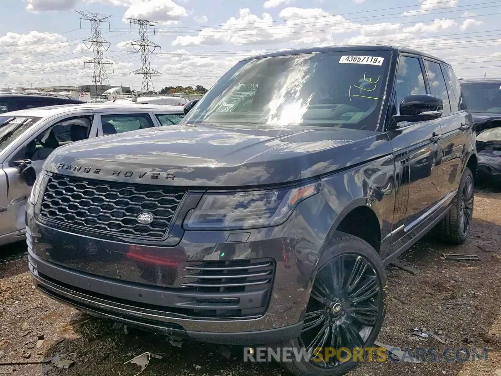 2 Photograph of a damaged car SALGS2RE2KA544007 LAND ROVER RANGE ROVE 2019