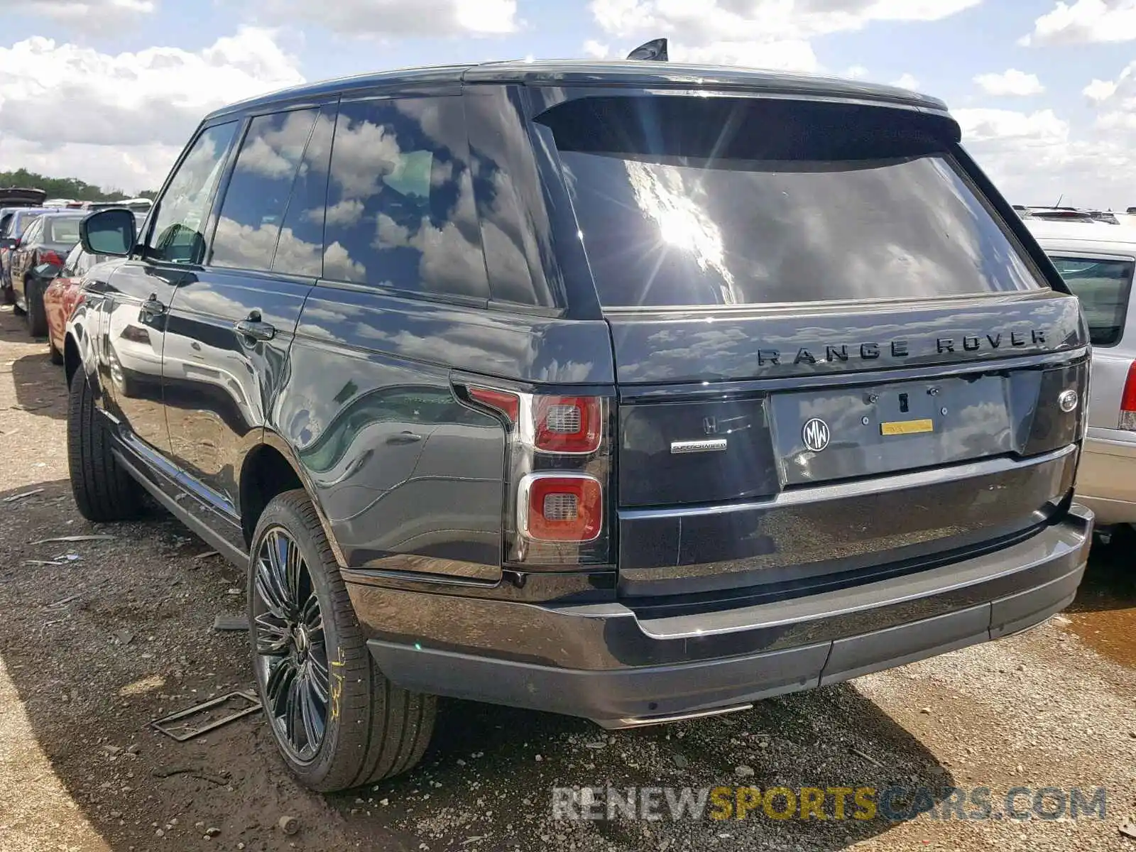 3 Photograph of a damaged car SALGS2RE2KA544007 LAND ROVER RANGE ROVE 2019