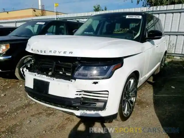 2 Photograph of a damaged car SALGS2RE3KA526440 LAND ROVER RANGE ROVE 2019