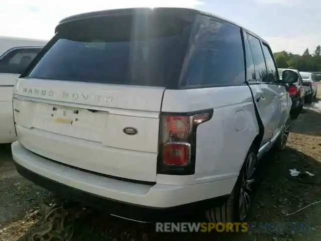 4 Photograph of a damaged car SALGS2RE3KA526440 LAND ROVER RANGE ROVE 2019