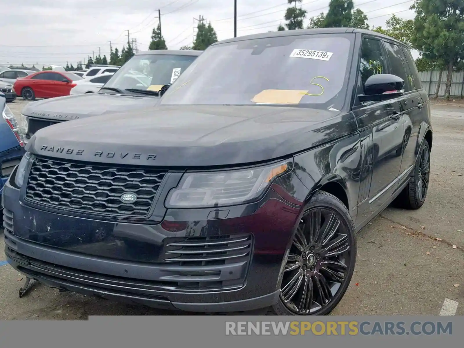 2 Photograph of a damaged car SALGS2RE6KA531258 LAND ROVER RANGE ROVE 2019