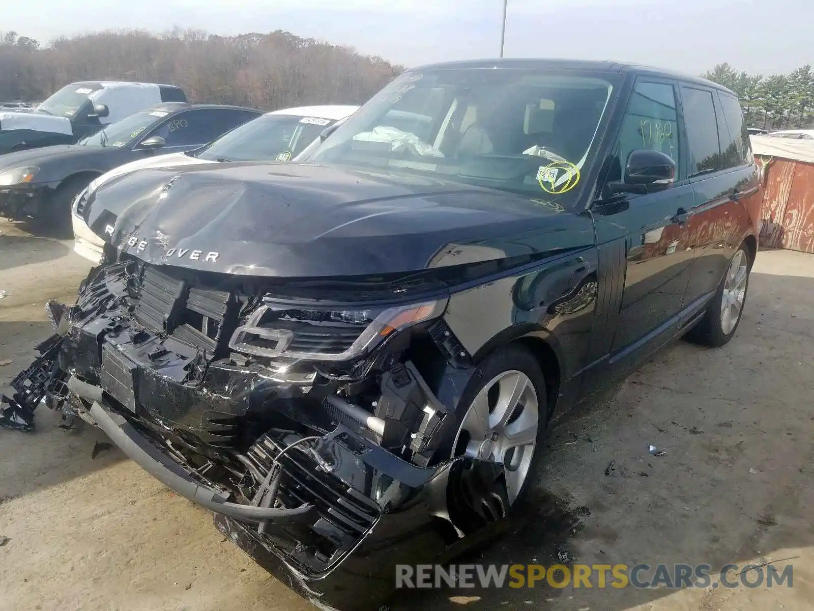 2 Photograph of a damaged car SALGS2RE8KA533299 LAND ROVER RANGE ROVE 2019