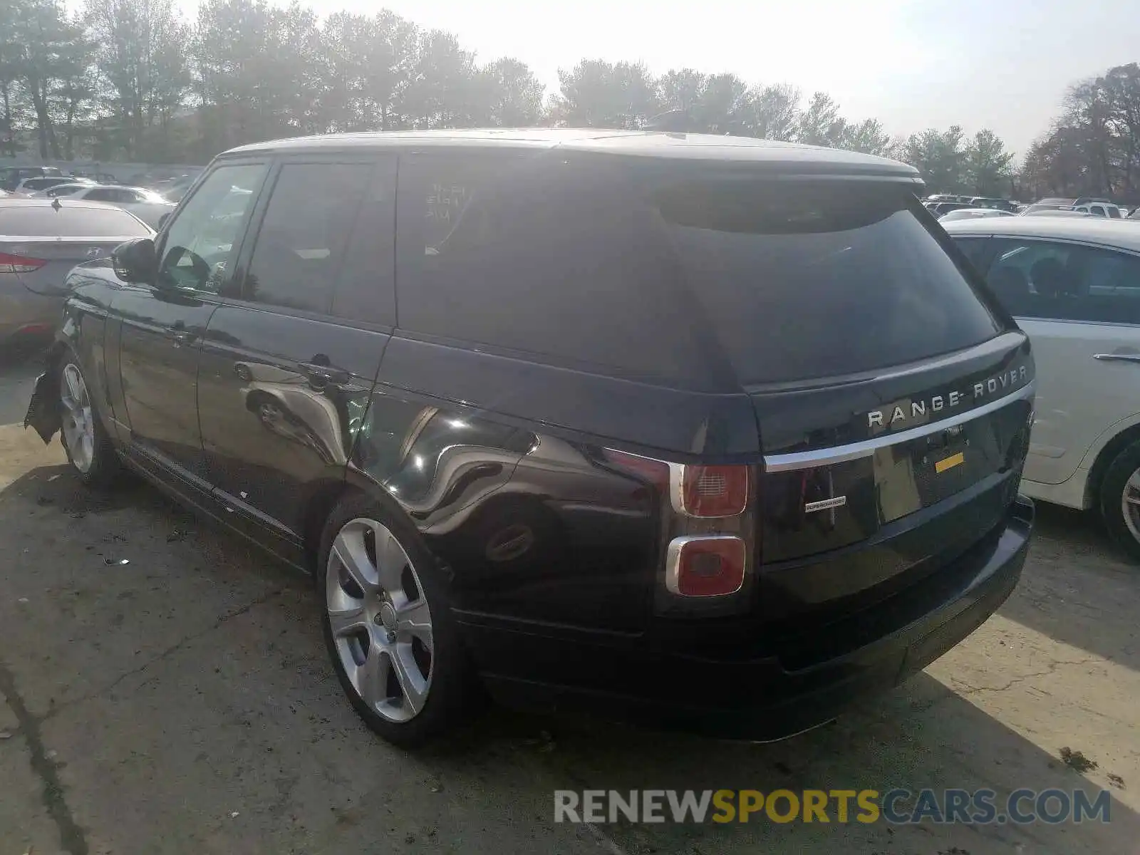 3 Photograph of a damaged car SALGS2RE8KA533299 LAND ROVER RANGE ROVE 2019