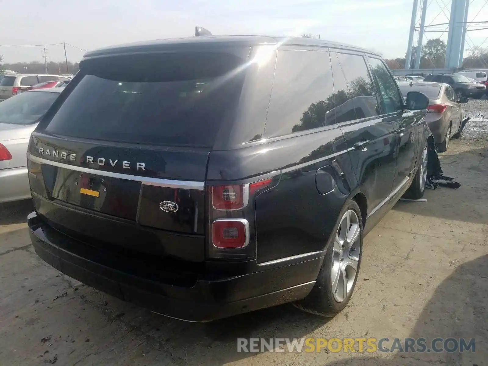 4 Фотография поврежденного автомобиля SALGS2RE8KA533299 LAND ROVER RANGE ROVE 2019