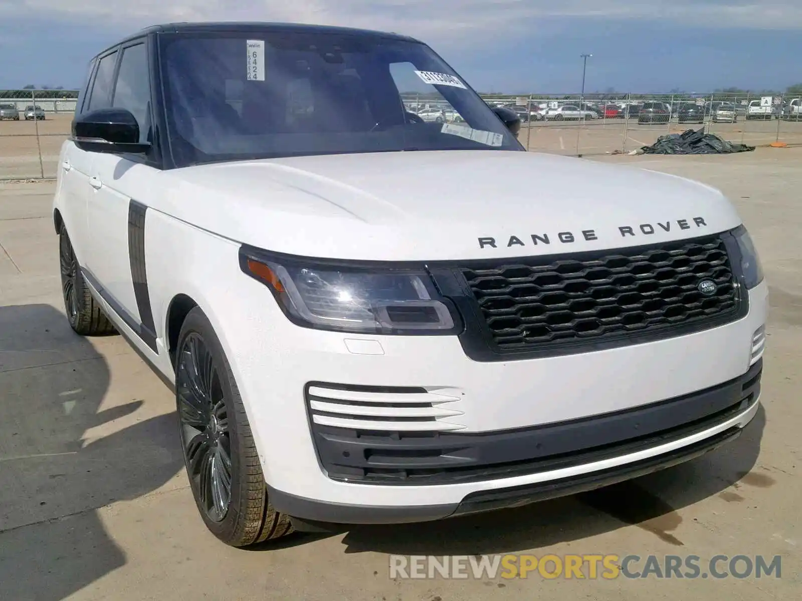 1 Фотография поврежденного автомобиля SALGS2RE9KA543355 LAND ROVER RANGE ROVE 2019