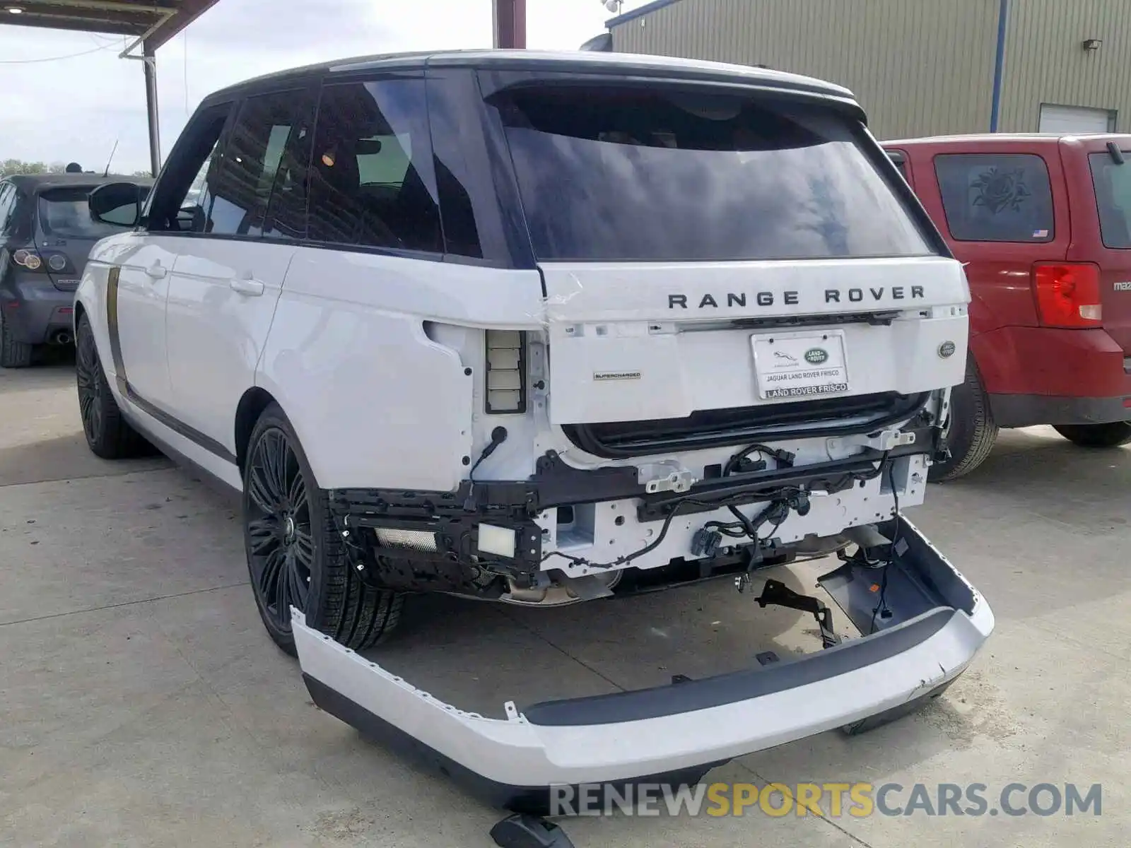 3 Photograph of a damaged car SALGS2RE9KA543355 LAND ROVER RANGE ROVE 2019