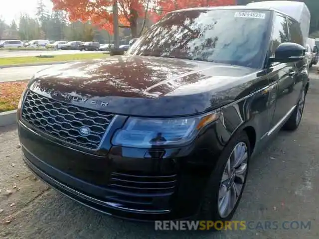 2 Фотография поврежденного автомобиля SALGS2RK7KA531730 LAND ROVER RANGE ROVE 2019