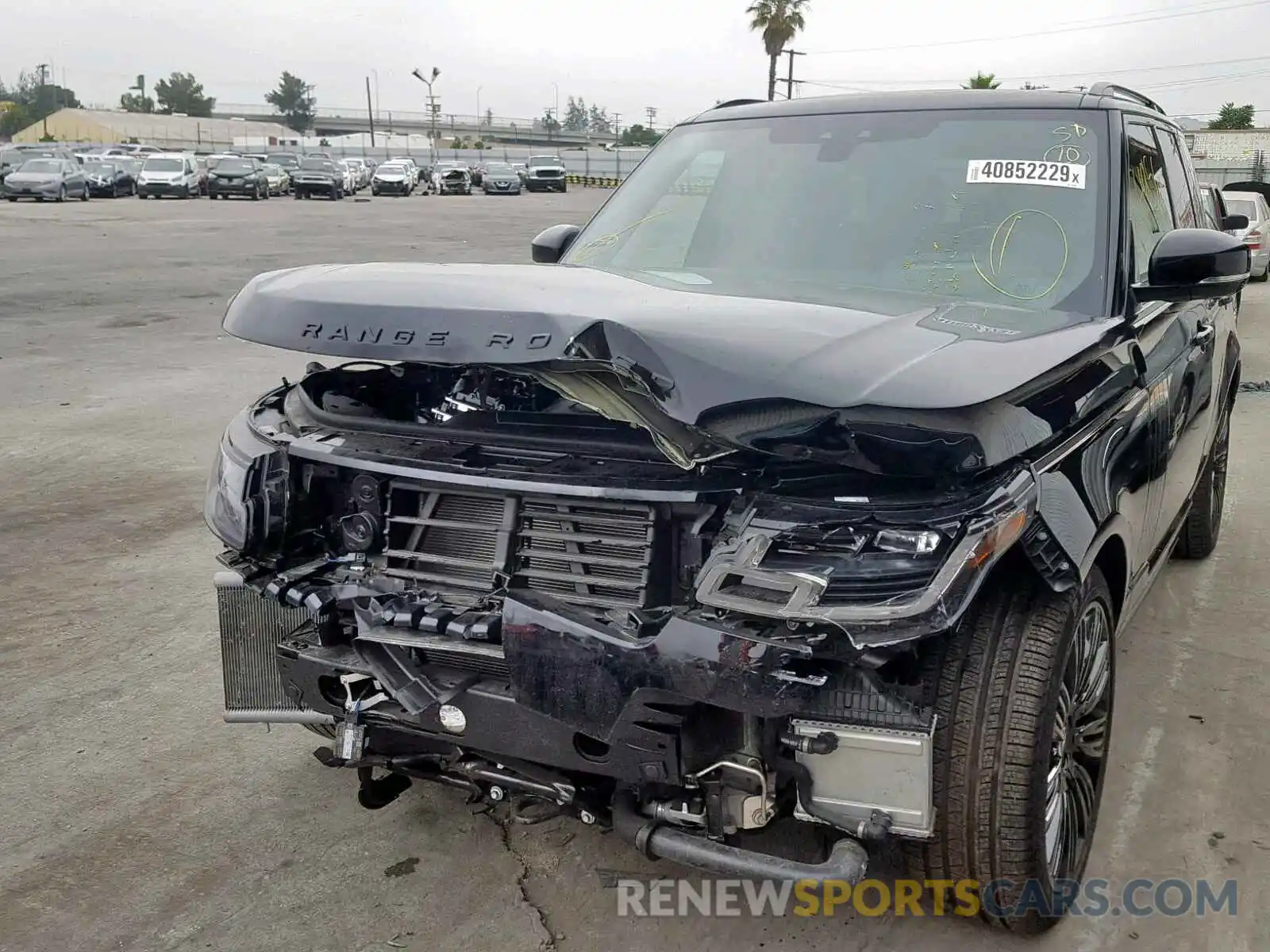 2 Photograph of a damaged car SALGS2RK8KA516864 LAND ROVER RANGE ROVE 2019