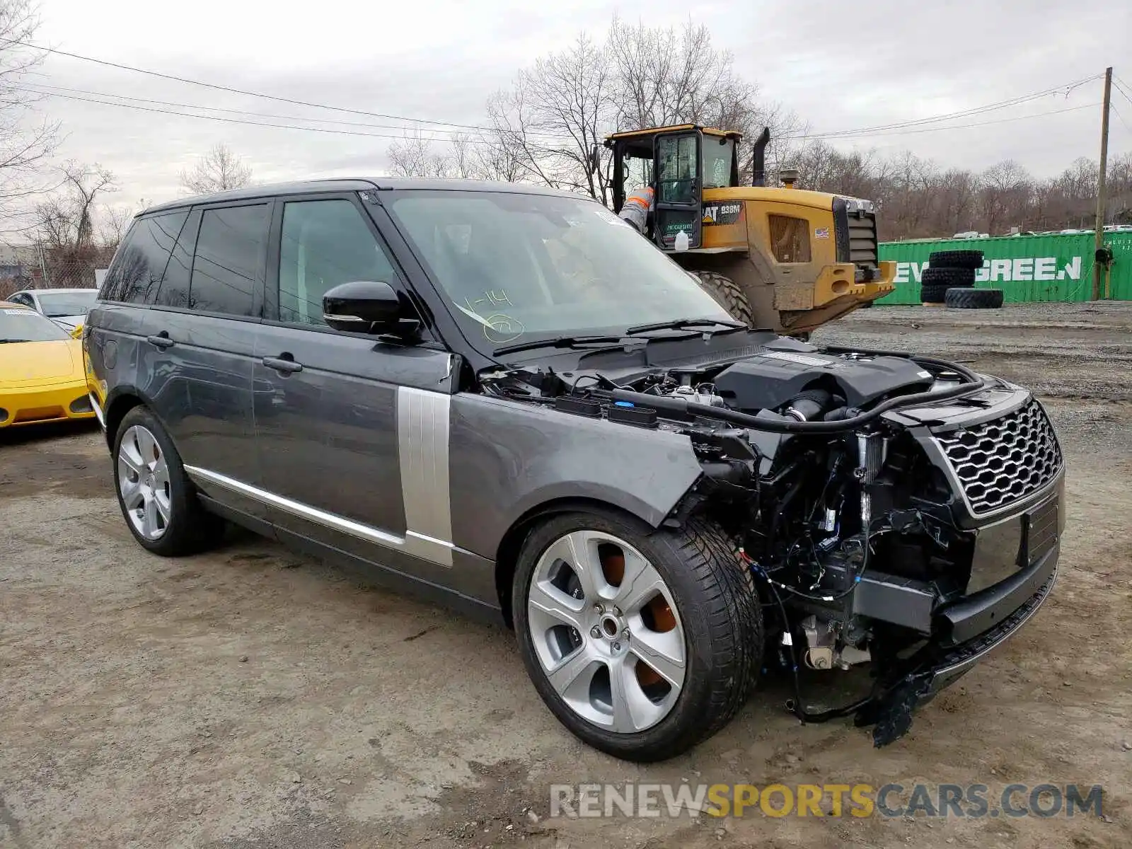 1 Photograph of a damaged car SALGS2SV0KA540306 LAND ROVER RANGE ROVE 2019