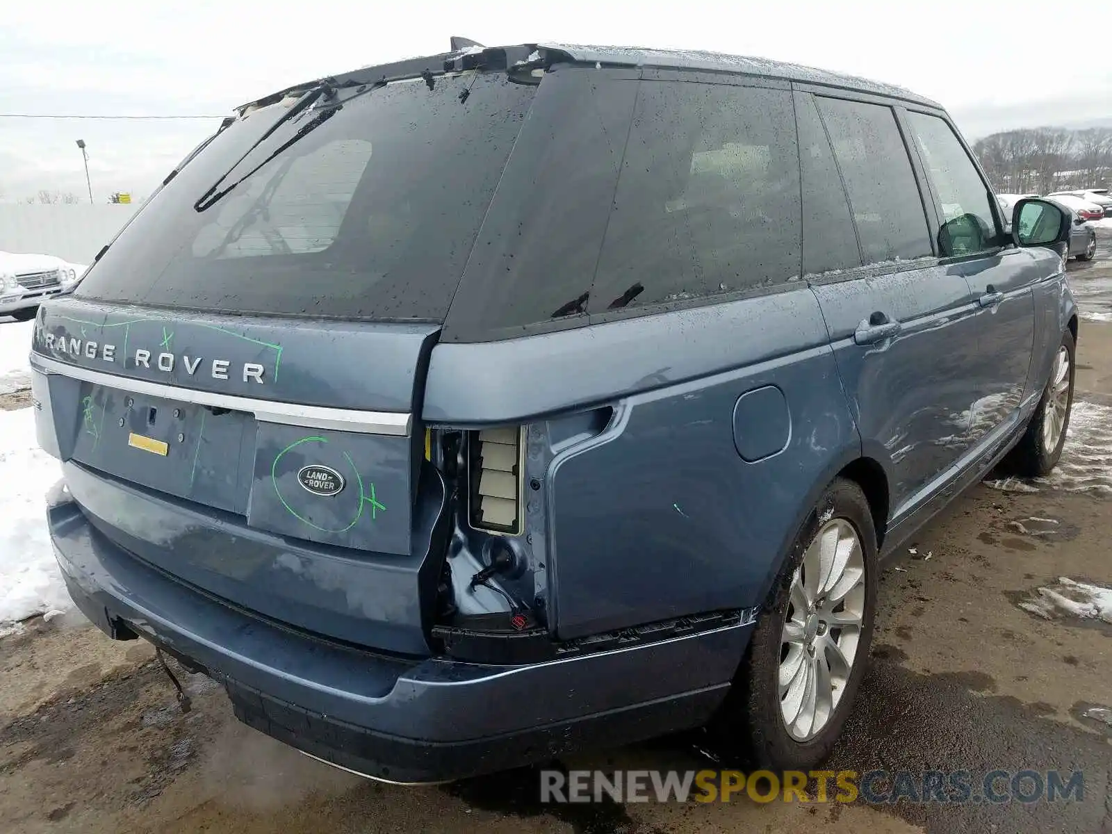 4 Photograph of a damaged car SALGS2SV0KA550902 LAND ROVER RANGE ROVE 2019