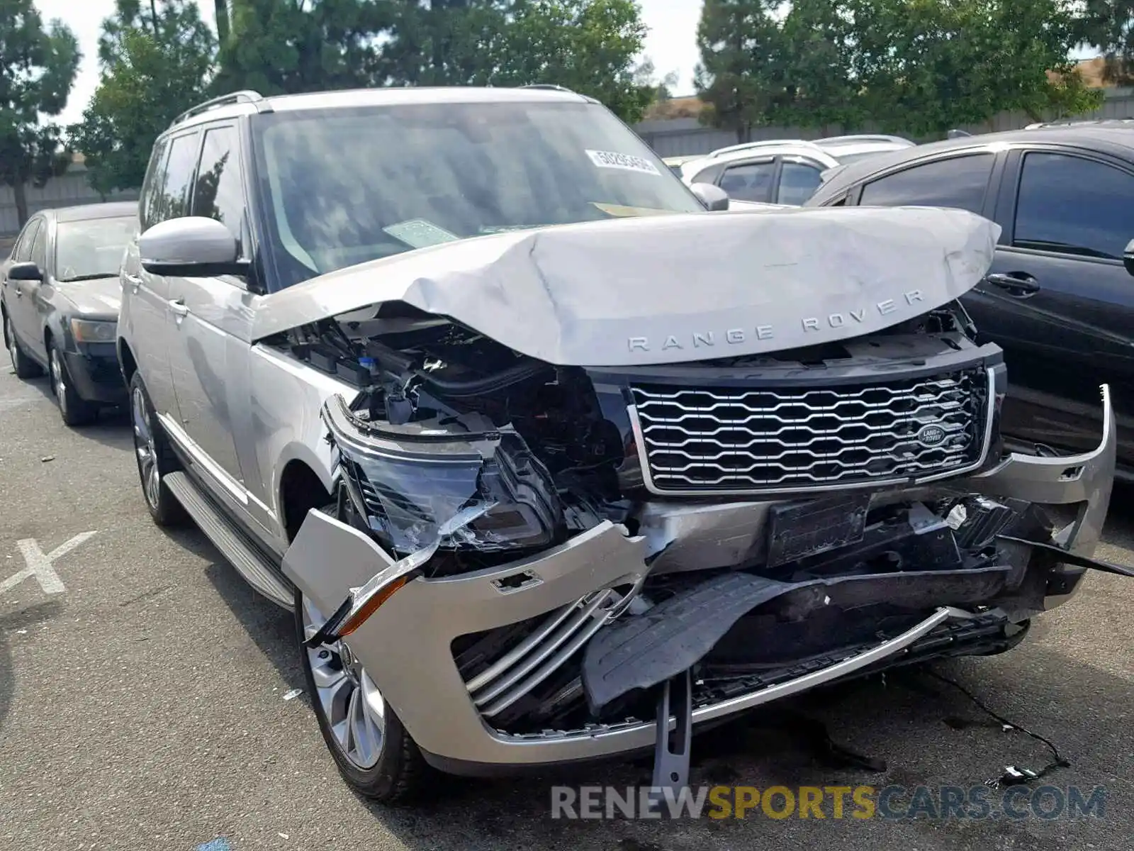 1 Photograph of a damaged car SALGS2SV1KA519903 LAND ROVER RANGE ROVE 2019