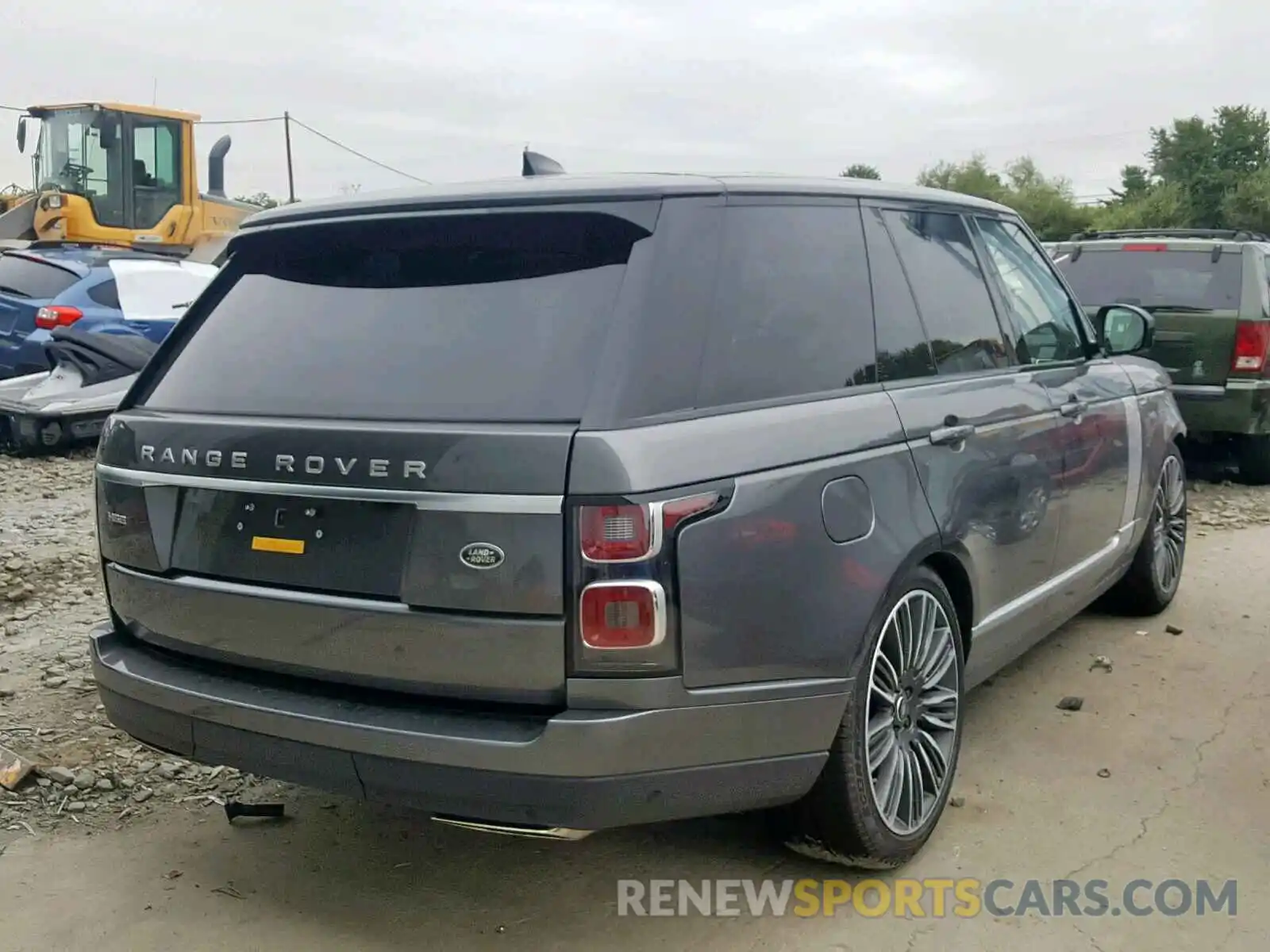 4 Фотография поврежденного автомобиля SALGS2SV7KA559628 LAND ROVER RANGE ROVE 2019