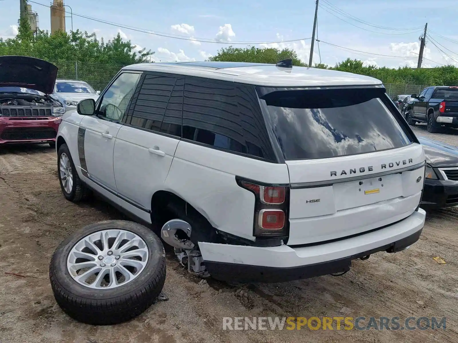 3 Photograph of a damaged car SALGS2SV9KA548484 LAND ROVER RANGE ROVE 2019