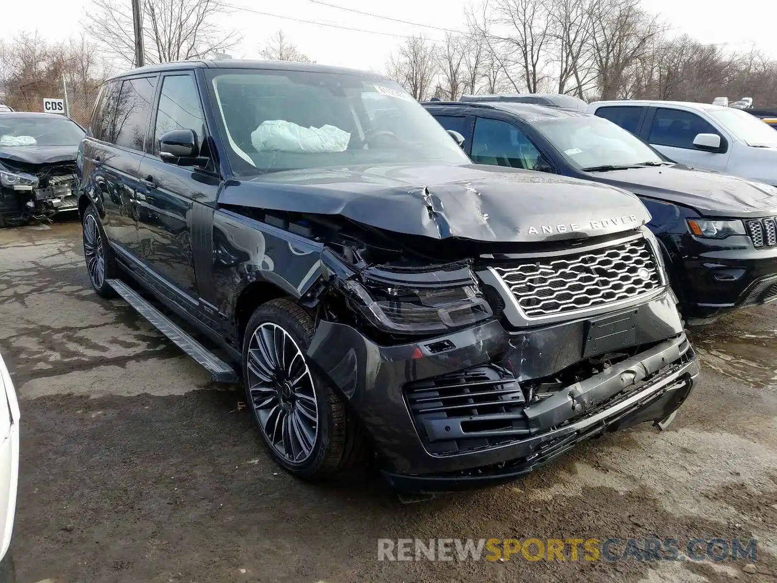 1 Фотография поврежденного автомобиля SALGS5RE0KA560708 LAND ROVER RANGE ROVE 2019