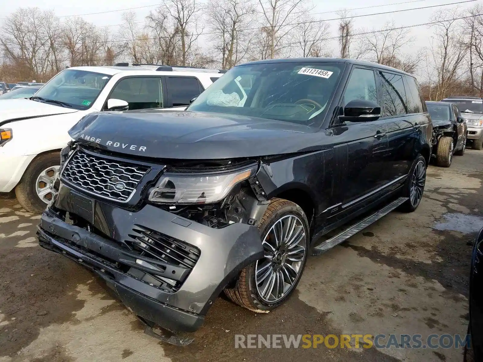 2 Фотография поврежденного автомобиля SALGS5RE0KA560708 LAND ROVER RANGE ROVE 2019