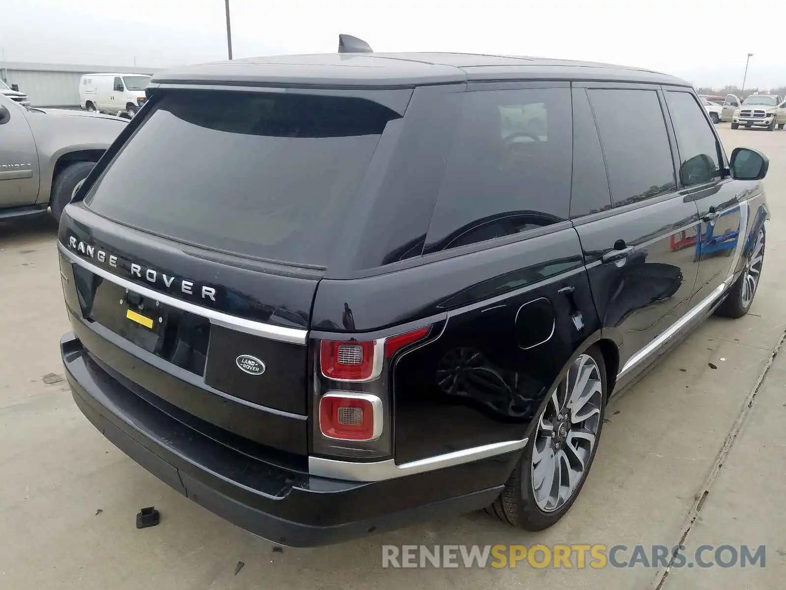 4 Фотография поврежденного автомобиля SALGS5RE1KA543366 LAND ROVER RANGE ROVE 2019