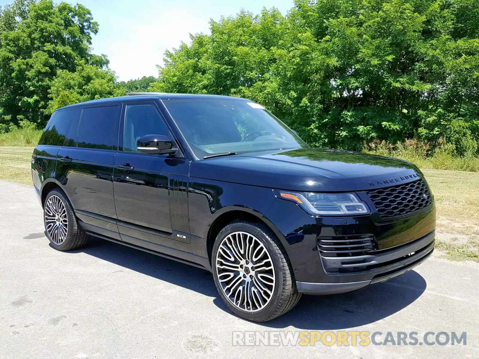 1 Photograph of a damaged car SALGS5RE6KA518138 LAND ROVER RANGE ROVE 2019