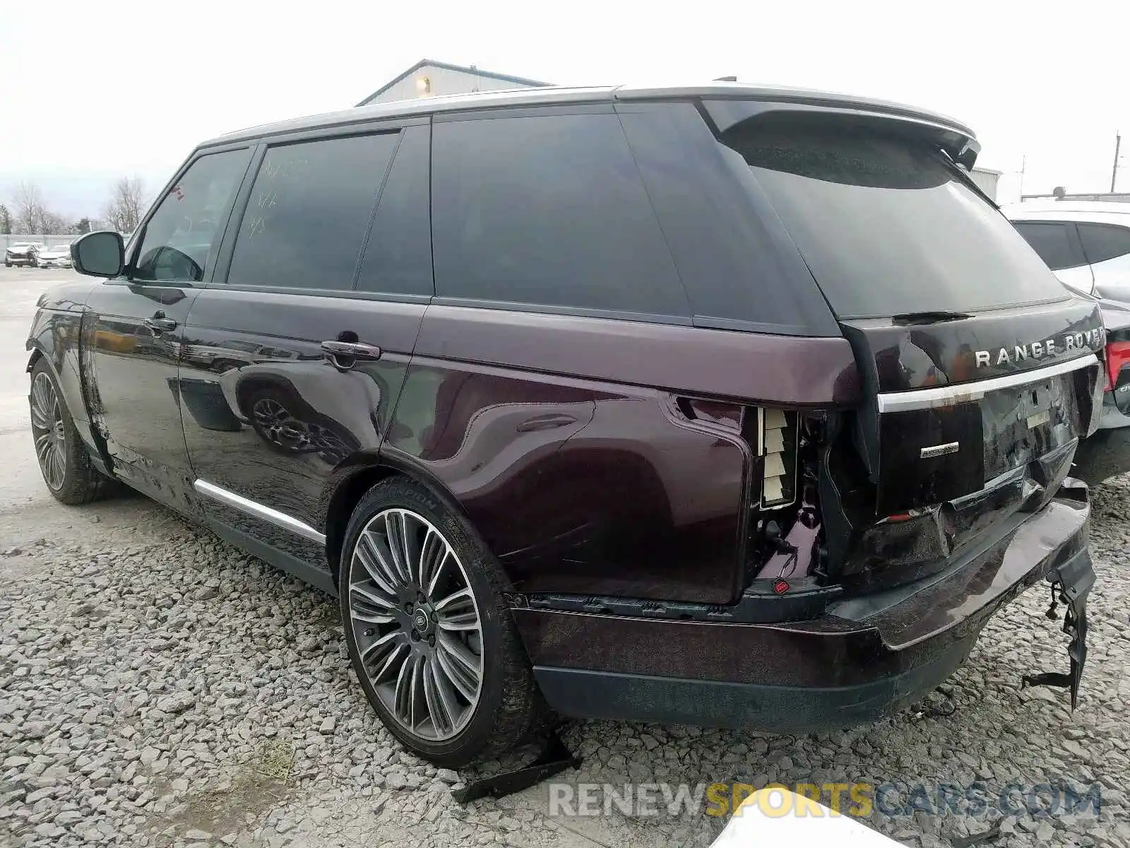 3 Photograph of a damaged car SALGS5RE8KA560231 LAND ROVER RANGE ROVE 2019