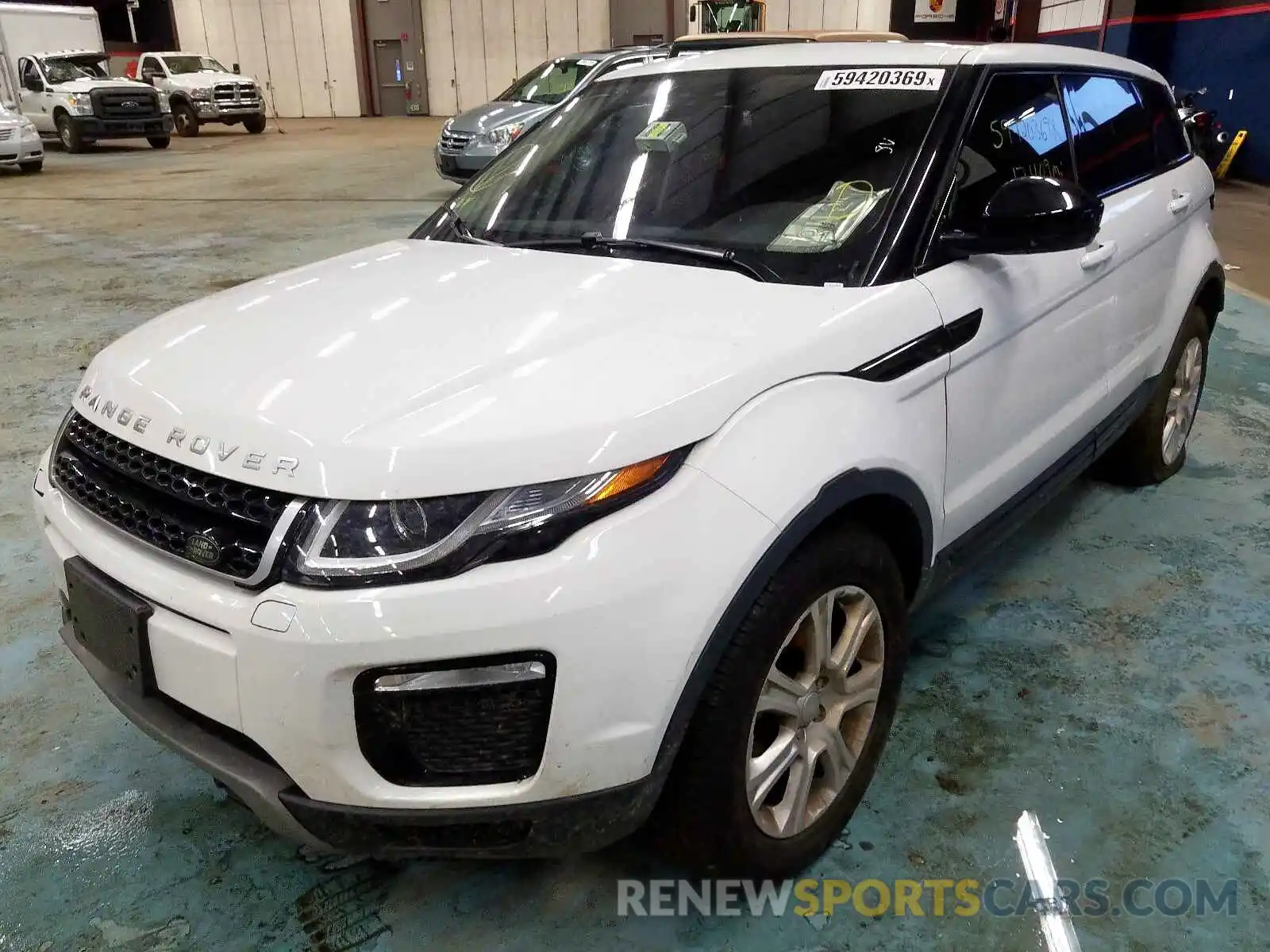 2 Photograph of a damaged car SALVP2RX0KH345278 LAND ROVER RANGE ROVE 2019