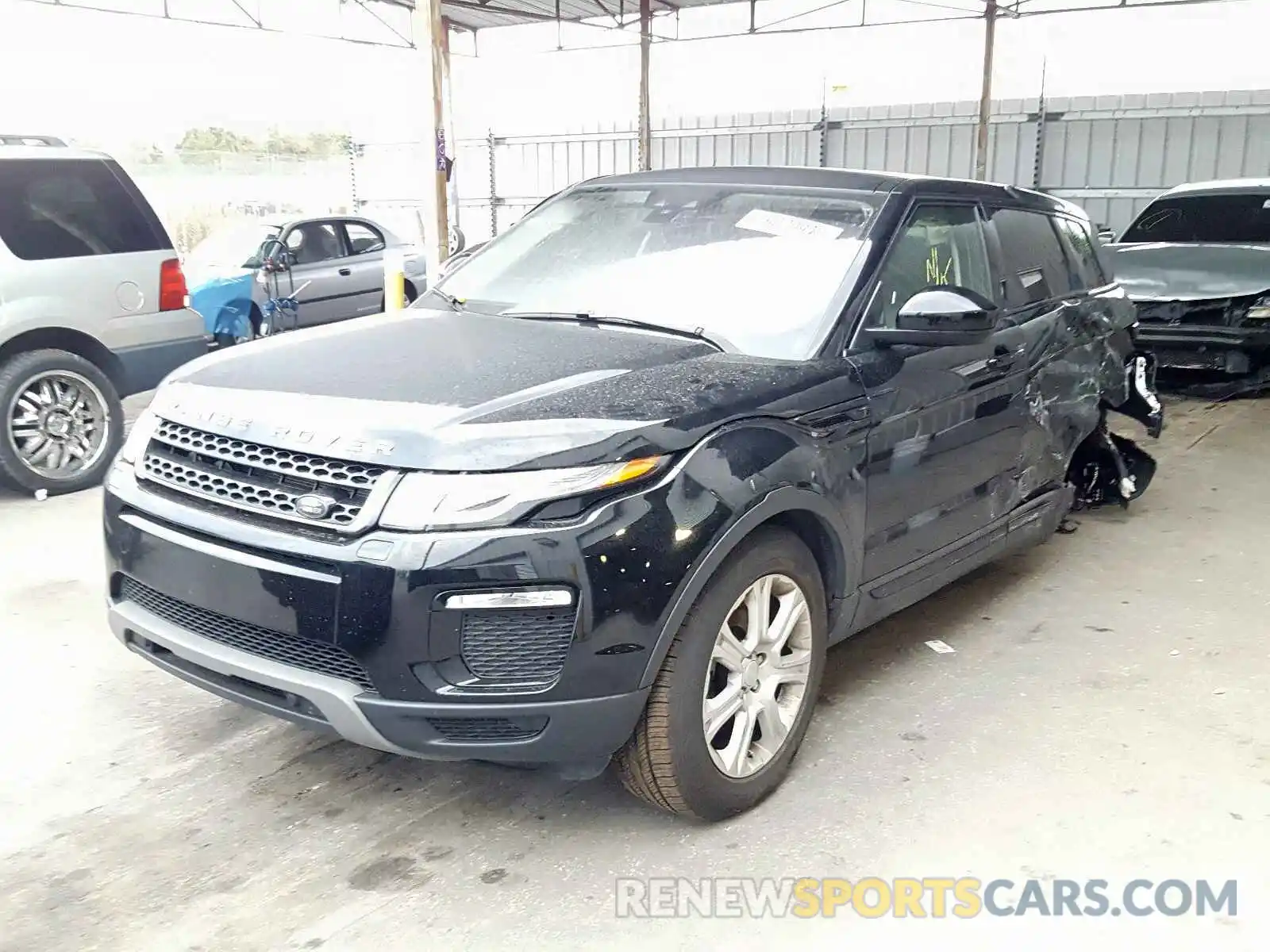 2 Фотография поврежденного автомобиля SALVP2RX0KH346026 LAND ROVER RANGE ROVE 2019