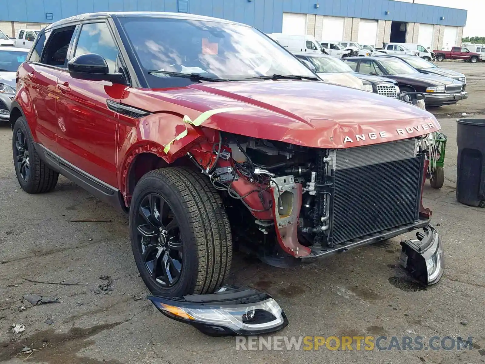 1 Photograph of a damaged car SALVP2RX2KH331446 LAND ROVER RANGE ROVE 2019