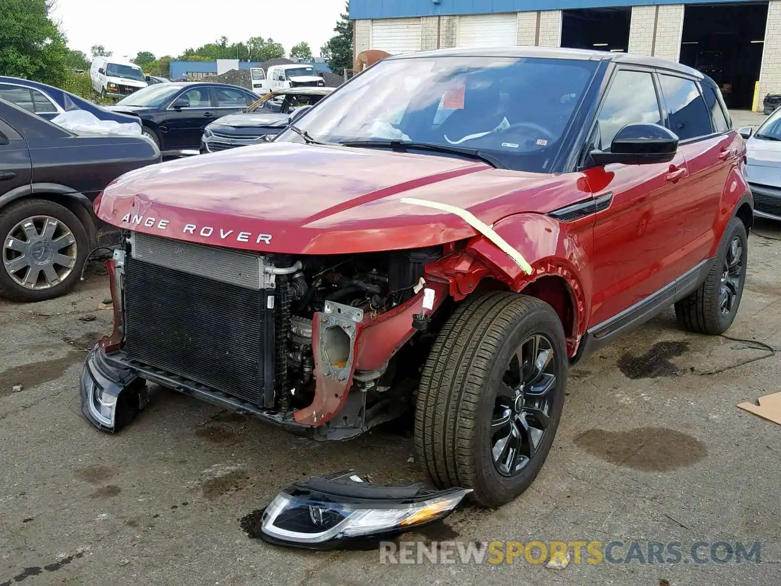 2 Photograph of a damaged car SALVP2RX2KH331446 LAND ROVER RANGE ROVE 2019