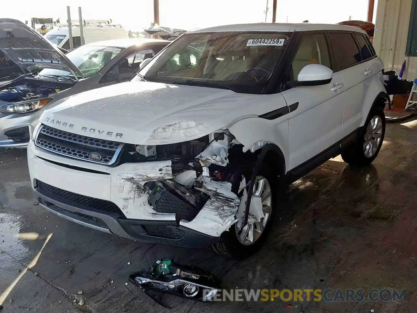 2 Photograph of a damaged car SALVP2RX4KH329505 LAND ROVER RANGE ROVE 2019