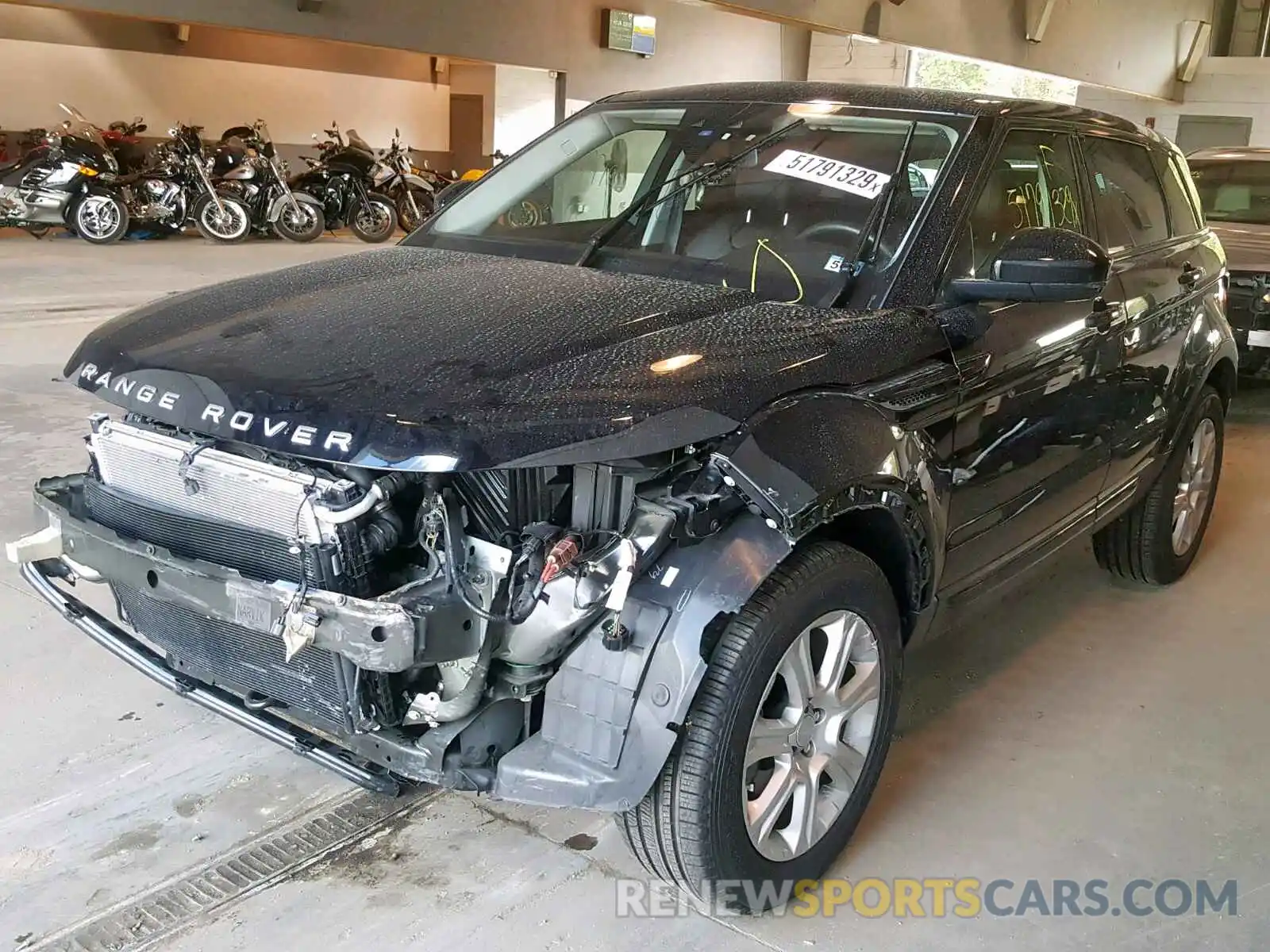 2 Photograph of a damaged car SALVP2RXXKH347975 LAND ROVER RANGE ROVE 2019