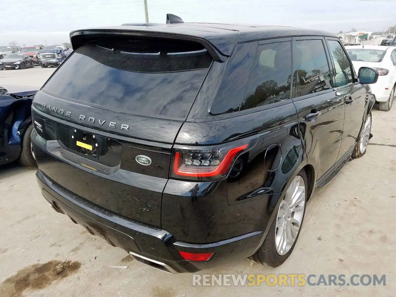 4 Фотография поврежденного автомобиля SALWR2RE2KA840264 LAND ROVER RANGE ROVE 2019