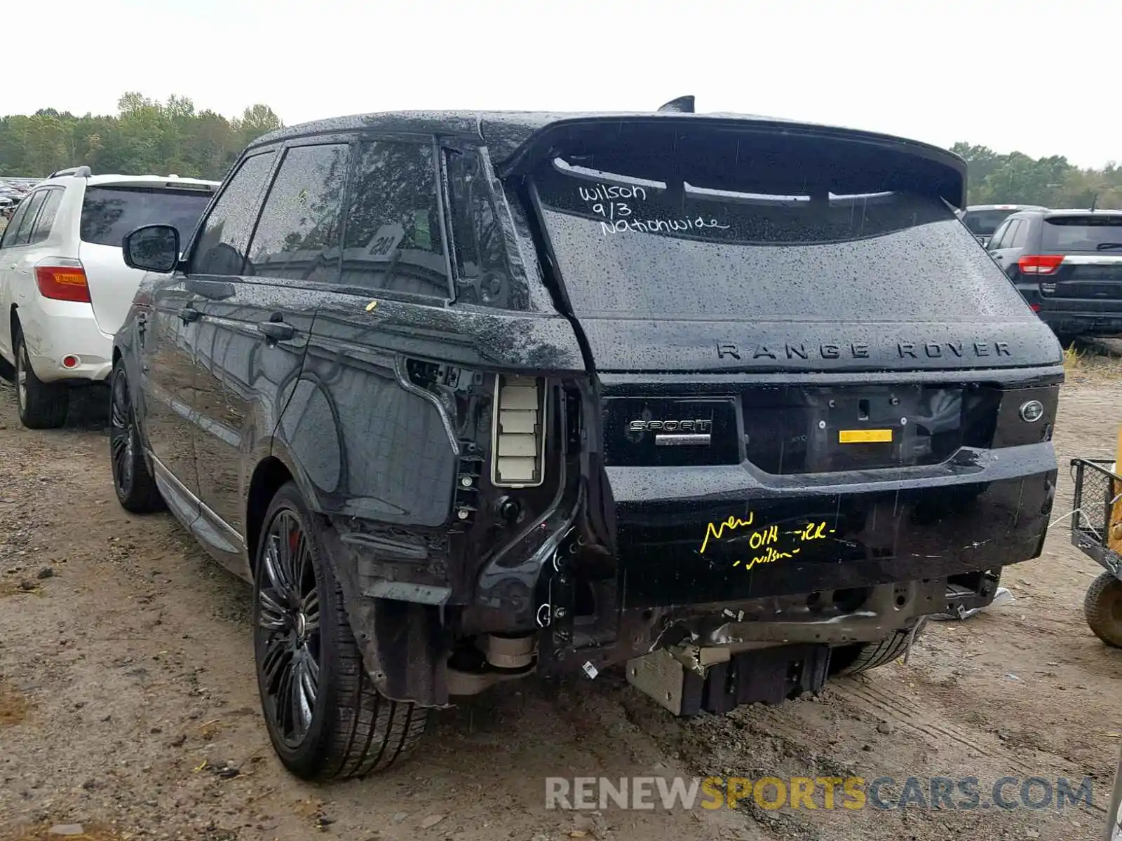 3 Фотография поврежденного автомобиля SALWR2RE7KA836730 LAND ROVER RANGE ROVE 2019