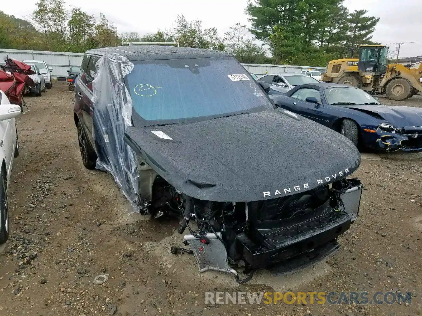 1 Photograph of a damaged car SALWR2RUXKA862147 LAND ROVER RANGE ROVE 2019