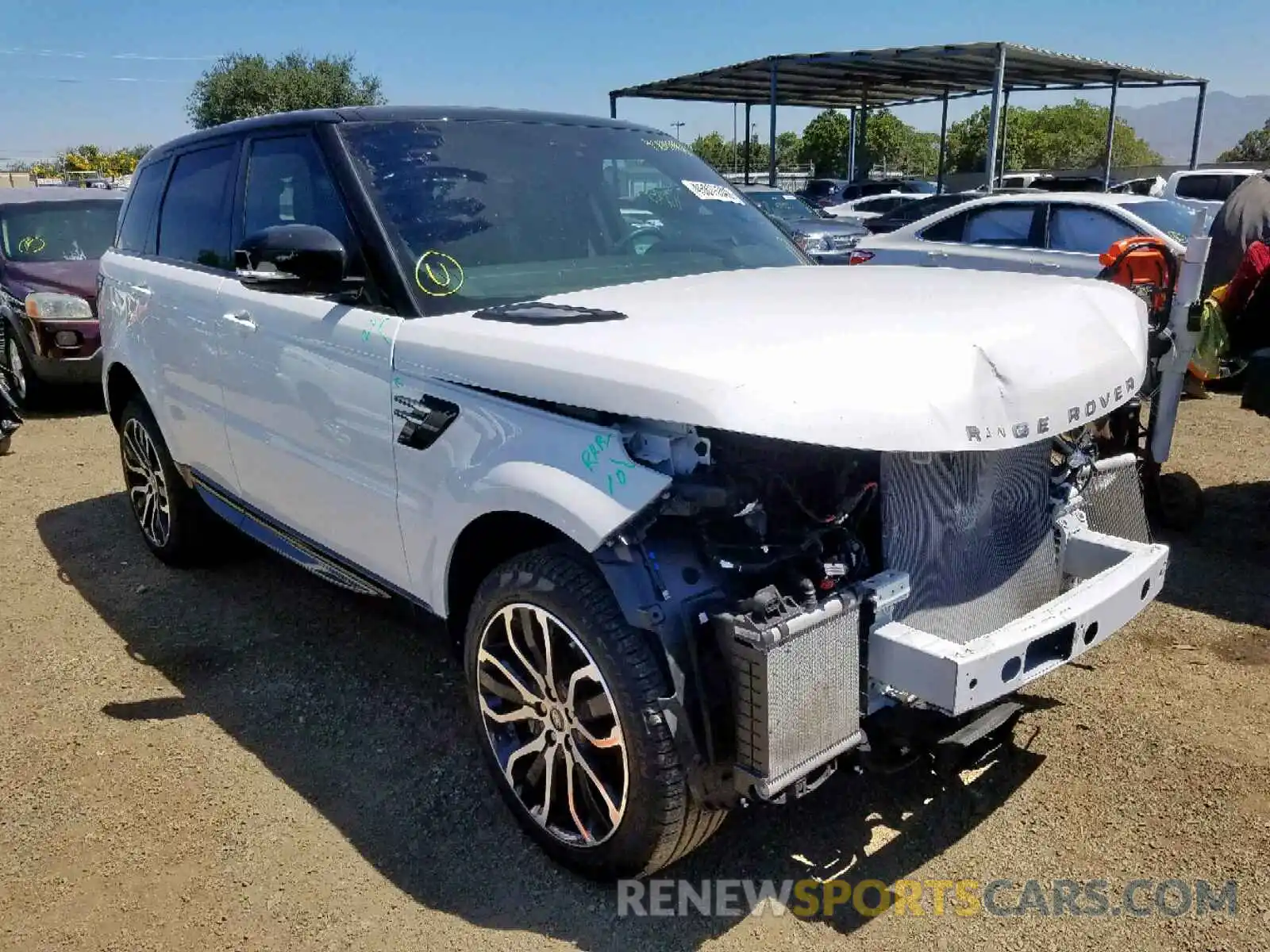 1 Photograph of a damaged car SALWR2RV1KA423833 LAND ROVER RANGE ROVE 2019