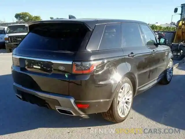 4 Photograph of a damaged car SALWR2RV4KA827922 LAND ROVER RANGE ROVE 2019