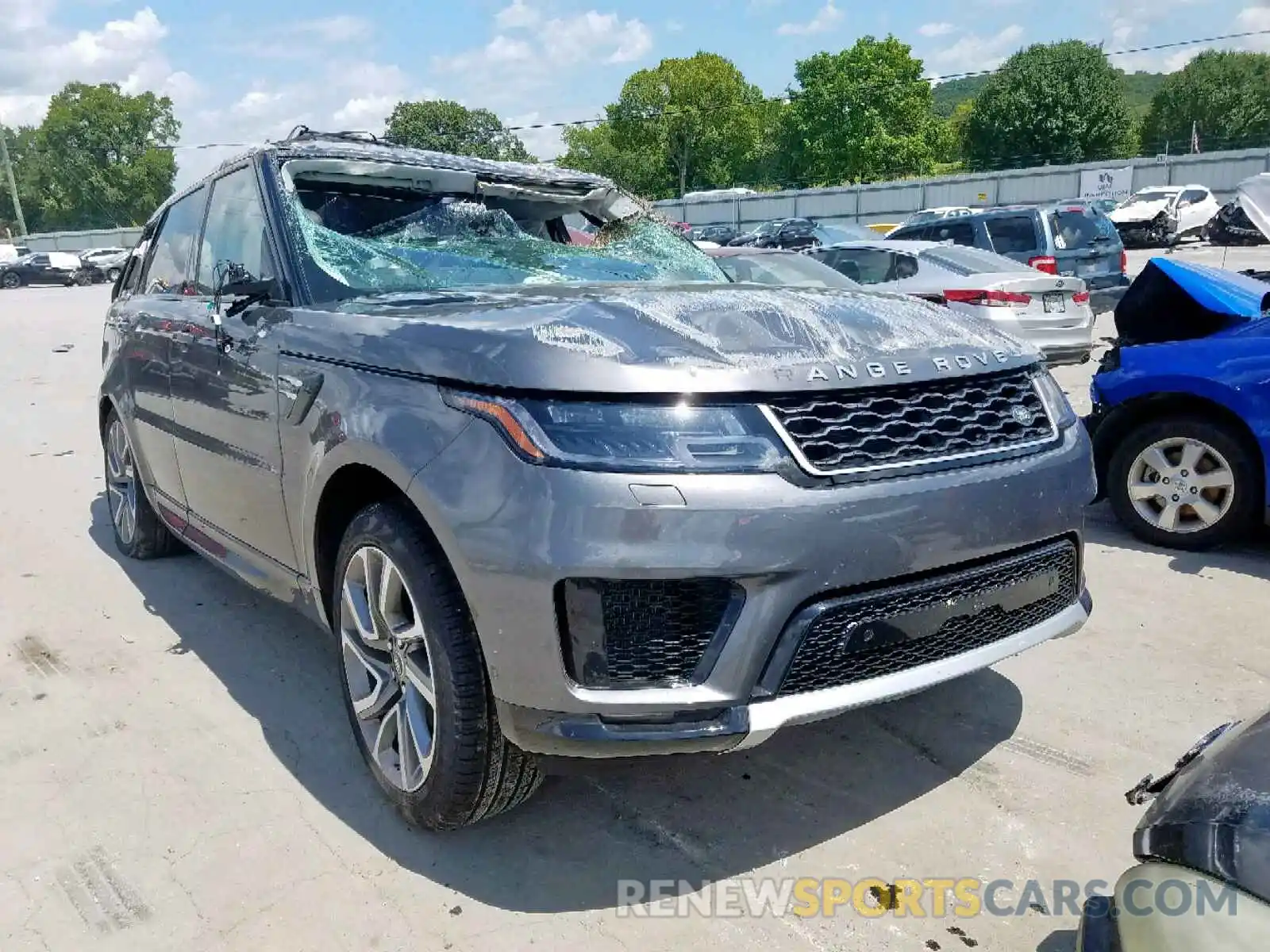 1 Photograph of a damaged car SALWR2RV4KA840654 LAND ROVER RANGE ROVE 2019