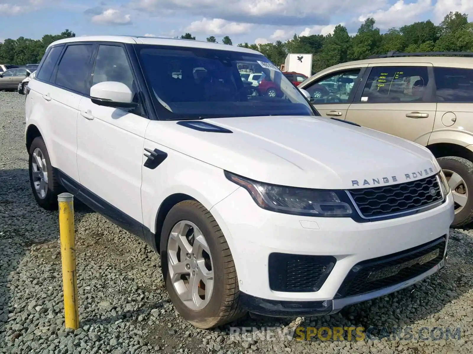 1 Фотография поврежденного автомобиля SALWR2RV5KA828271 LAND ROVER RANGE ROVE 2019