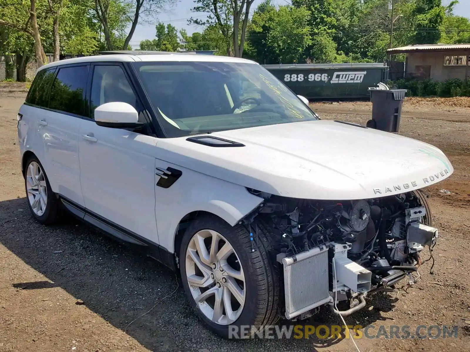 1 Photograph of a damaged car SALWR2RV9KA828077 LAND ROVER RANGE ROVE 2019