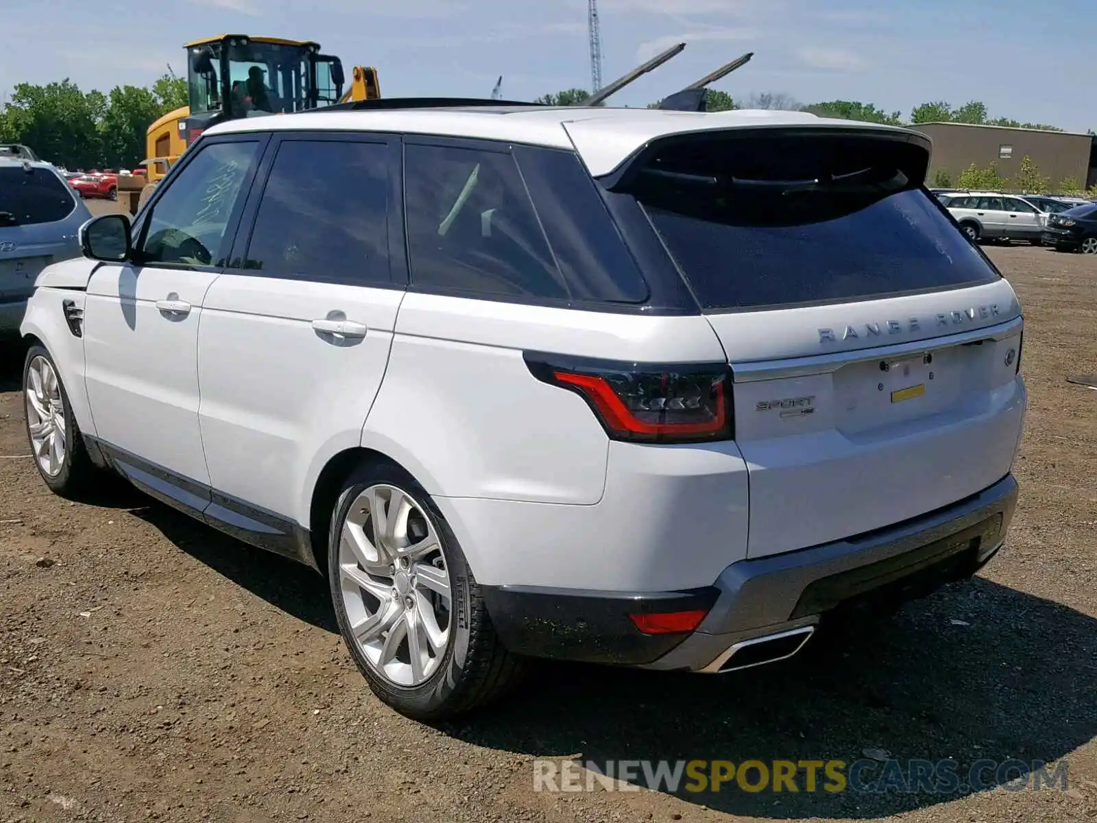 3 Фотография поврежденного автомобиля SALWR2RV9KA828077 LAND ROVER RANGE ROVE 2019