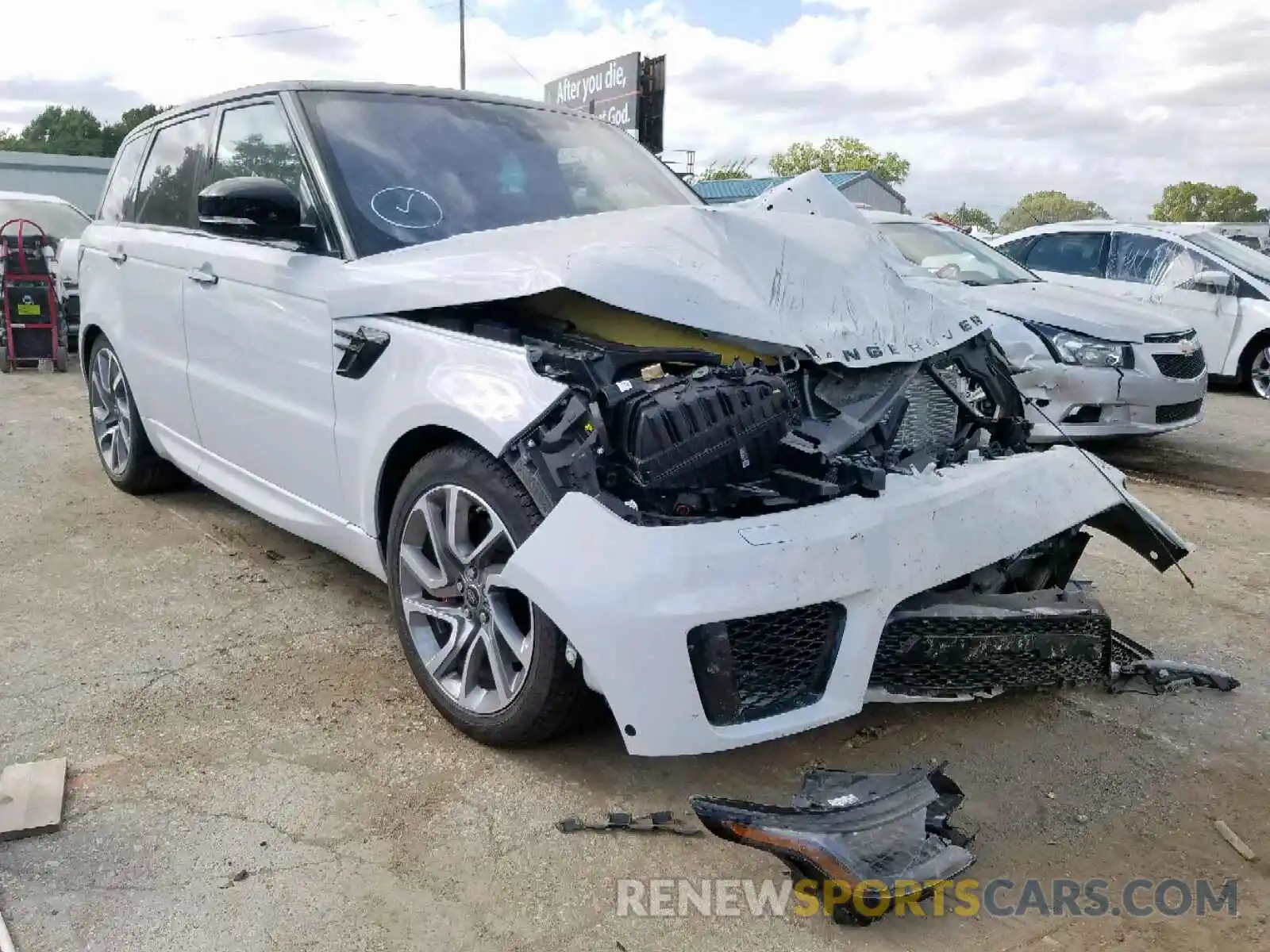 1 Photograph of a damaged car SALWV2SV3KA423578 LAND ROVER RANGE ROVE 2019