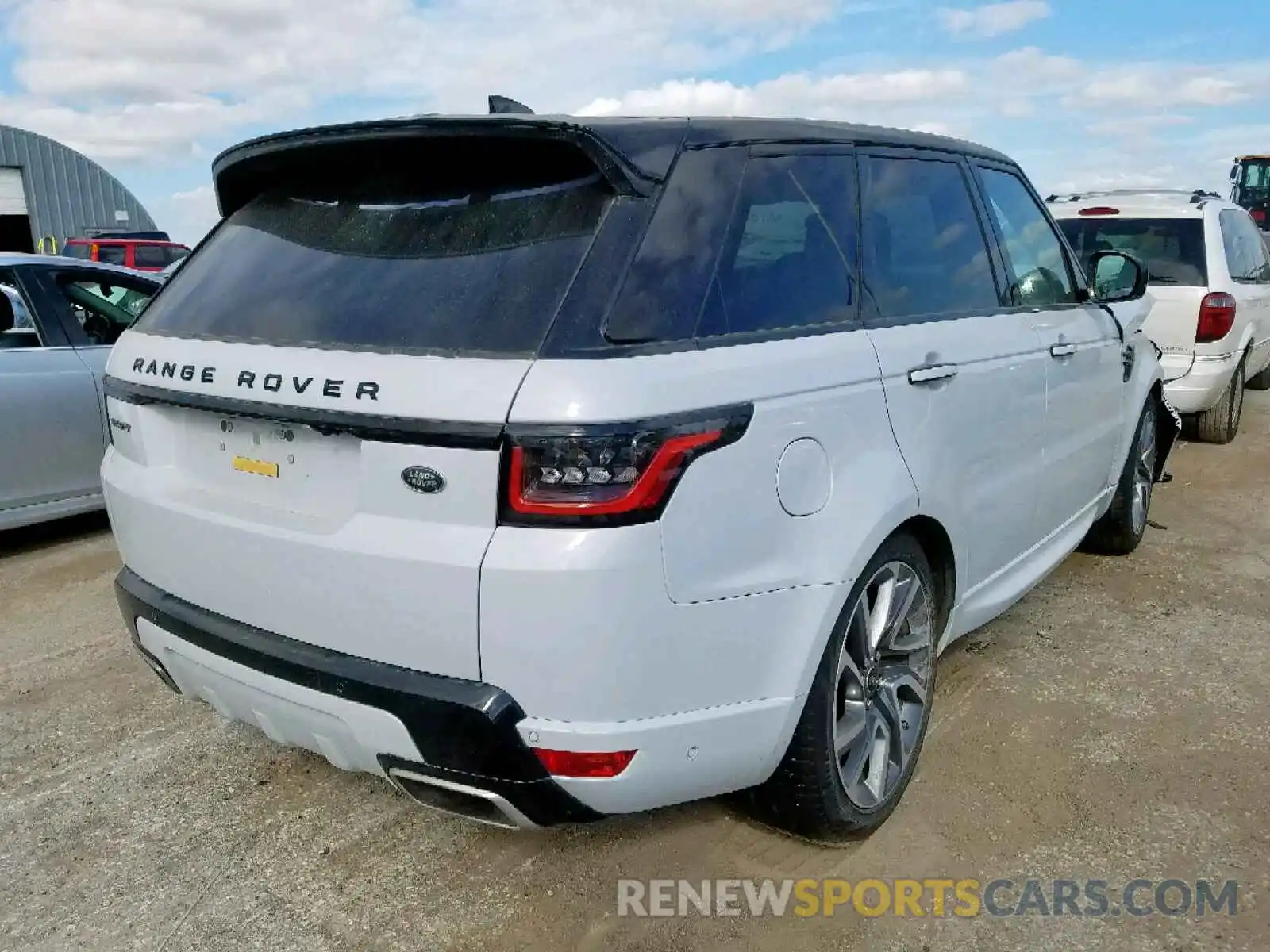 4 Фотография поврежденного автомобиля SALWV2SV3KA423578 LAND ROVER RANGE ROVE 2019