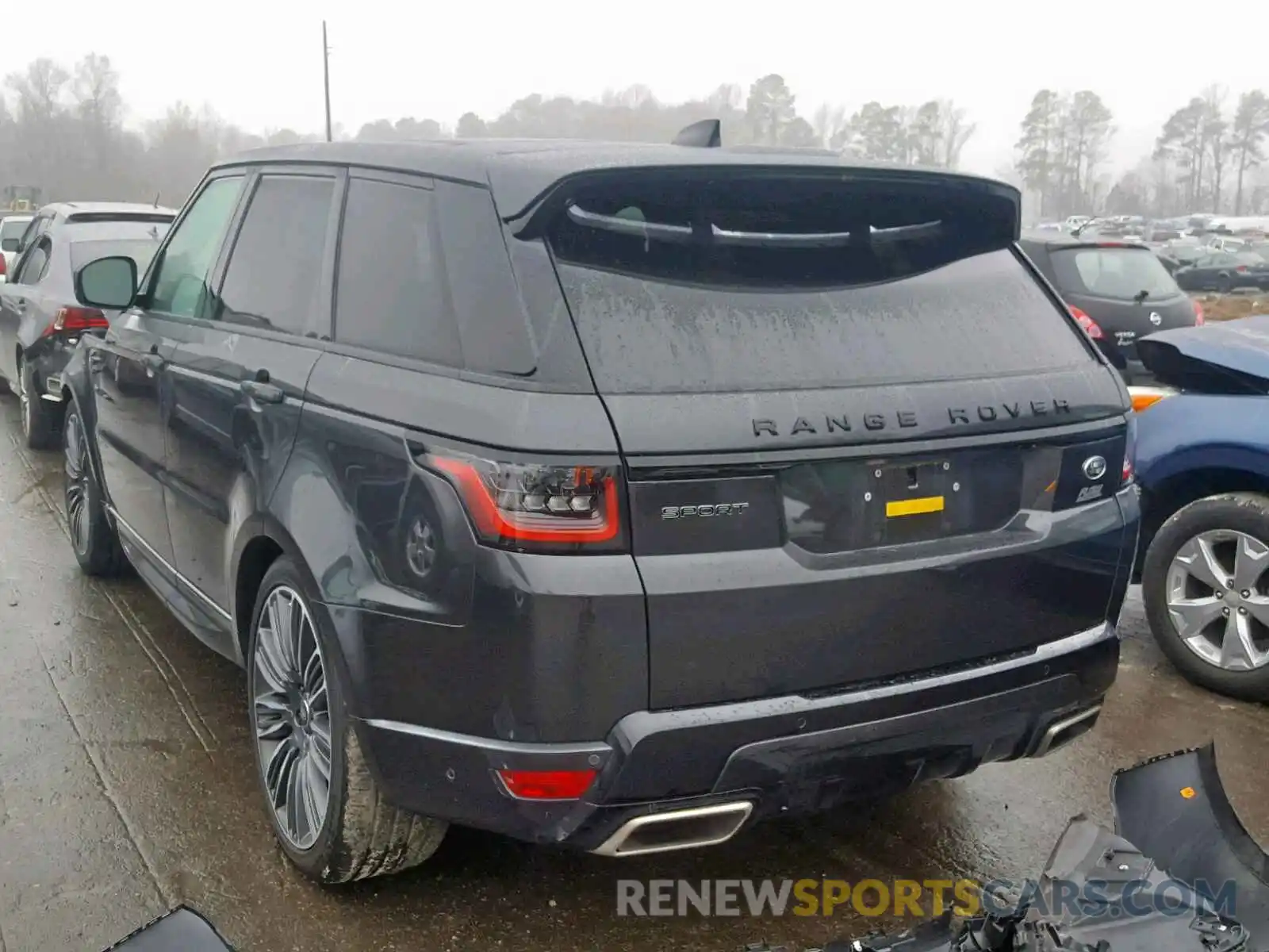 3 Фотография поврежденного автомобиля SALWV2SV5KA417202 LAND ROVER RANGE ROVE 2019