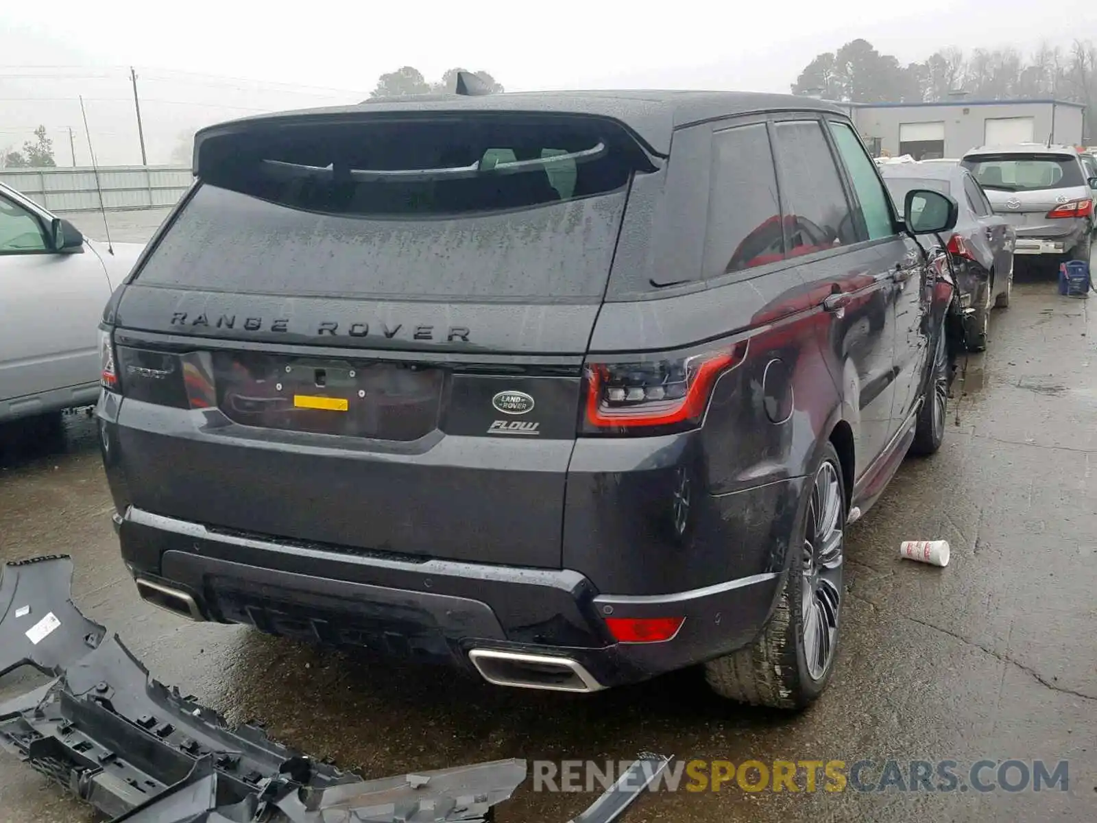 4 Фотография поврежденного автомобиля SALWV2SV5KA417202 LAND ROVER RANGE ROVE 2019