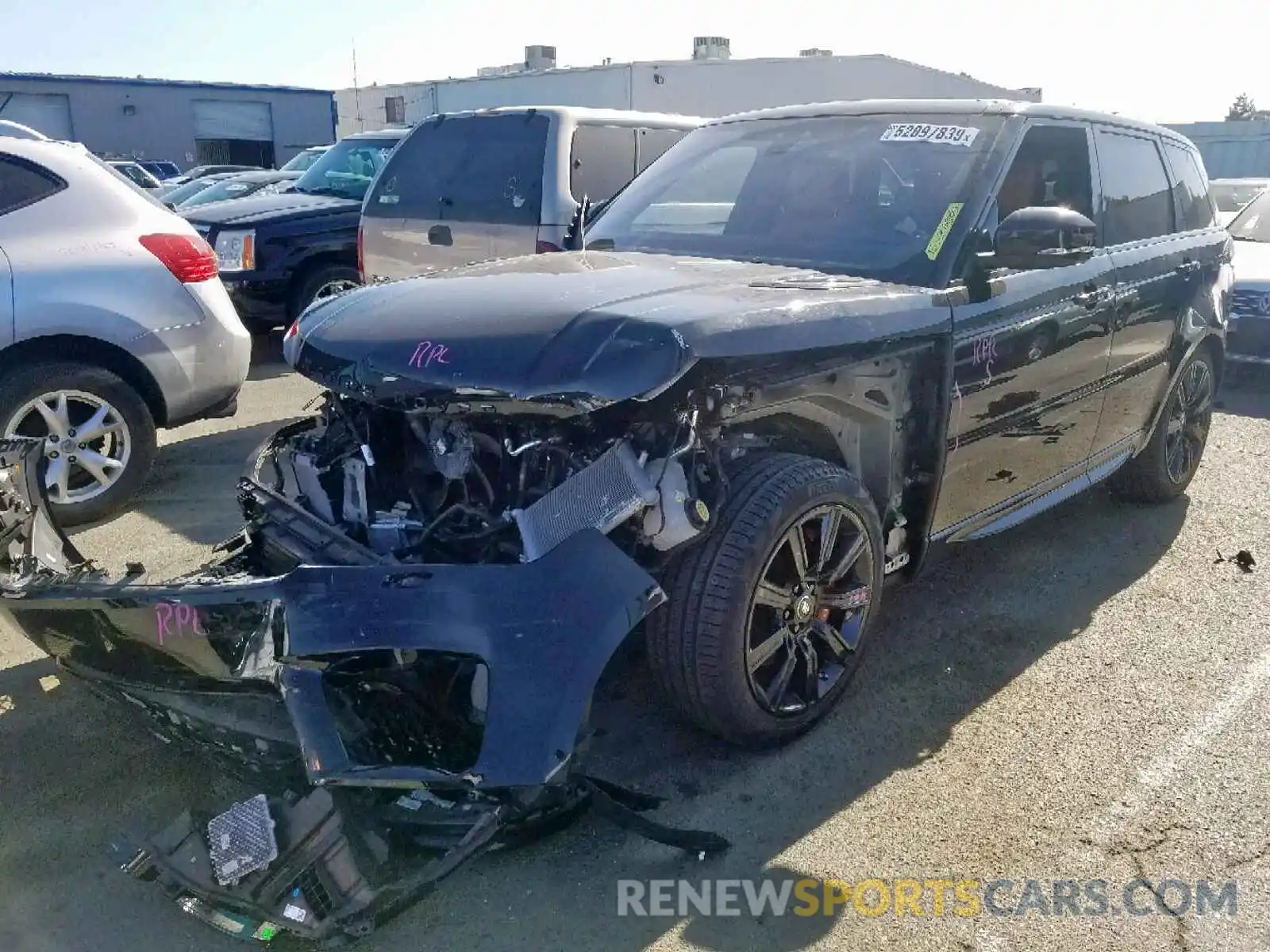 2 Photograph of a damaged car SALWV2SVXKA814999 LAND ROVER RANGE ROVE 2019