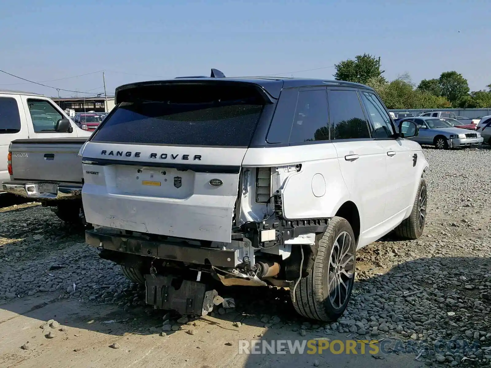 4 Фотография поврежденного автомобиля SALWV2SVXKA817501 LAND ROVER RANGE ROVE 2019