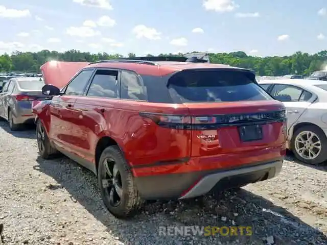 3 Photograph of a damaged car SALYB2EX5KA782185 LAND ROVER RANGE ROVE 2019