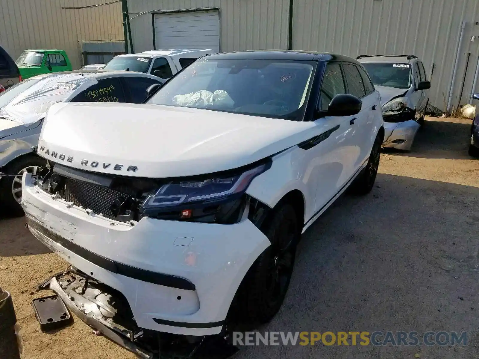 2 Фотография поврежденного автомобиля SALYB2EX5KA792604 LAND ROVER RANGE ROVE 2019